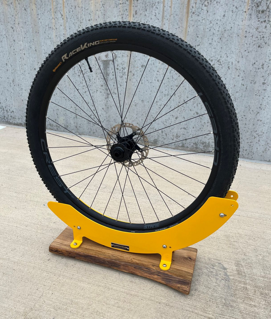 Custom live edge hard wood base