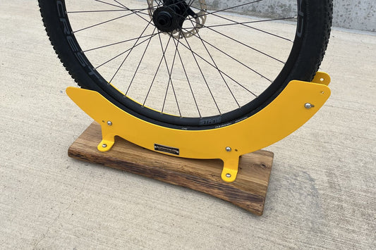 Custom live edge hard wood base